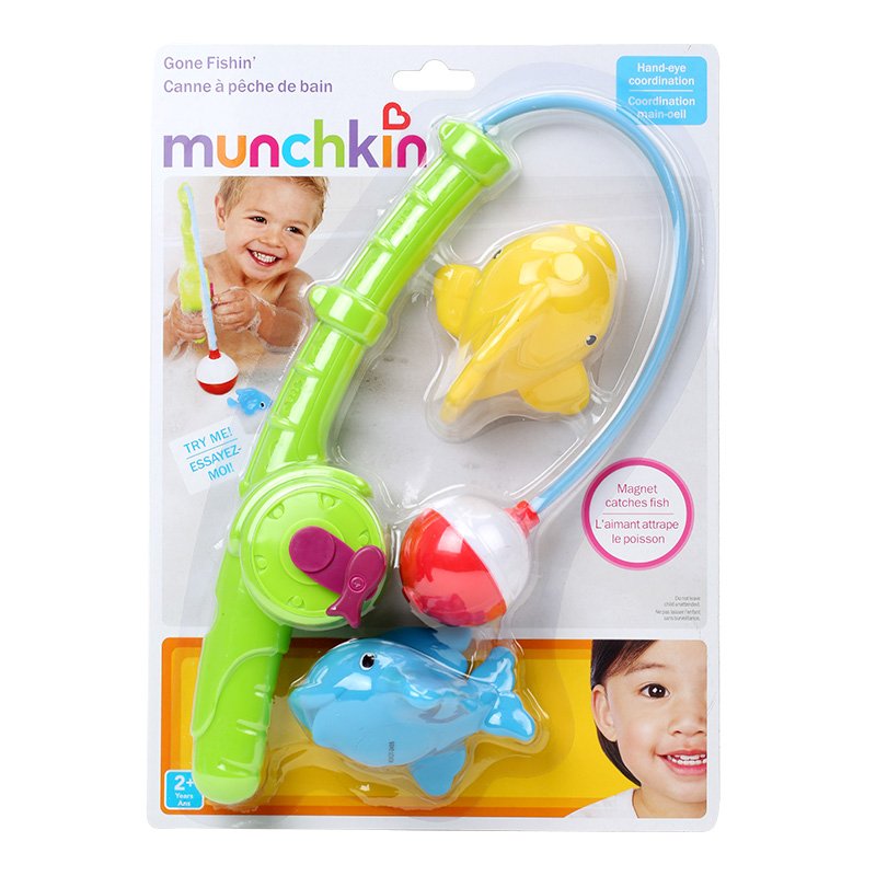 Munchkin Gone Fishing 'Bath Toy, Fishing Set, 1pcs – Bimbi