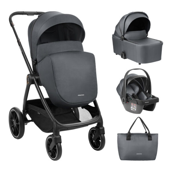 KikkaBoo®  3 in1 Modena Dark Grey