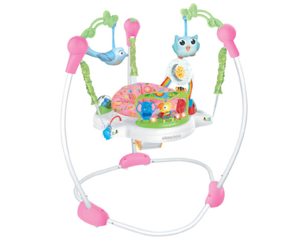 Stationary Jumper “Forest Fun”- Pink