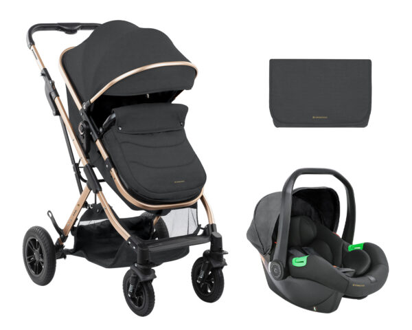 Stroller 3in1 transf. seat Kaia Dark Grey