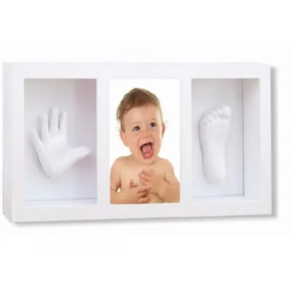 3D Mold for foot and hand with a photo frame