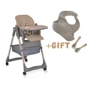 High chair with a gift Lindo beige