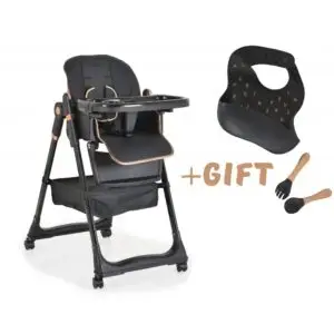 High chair with a gift Lindo black