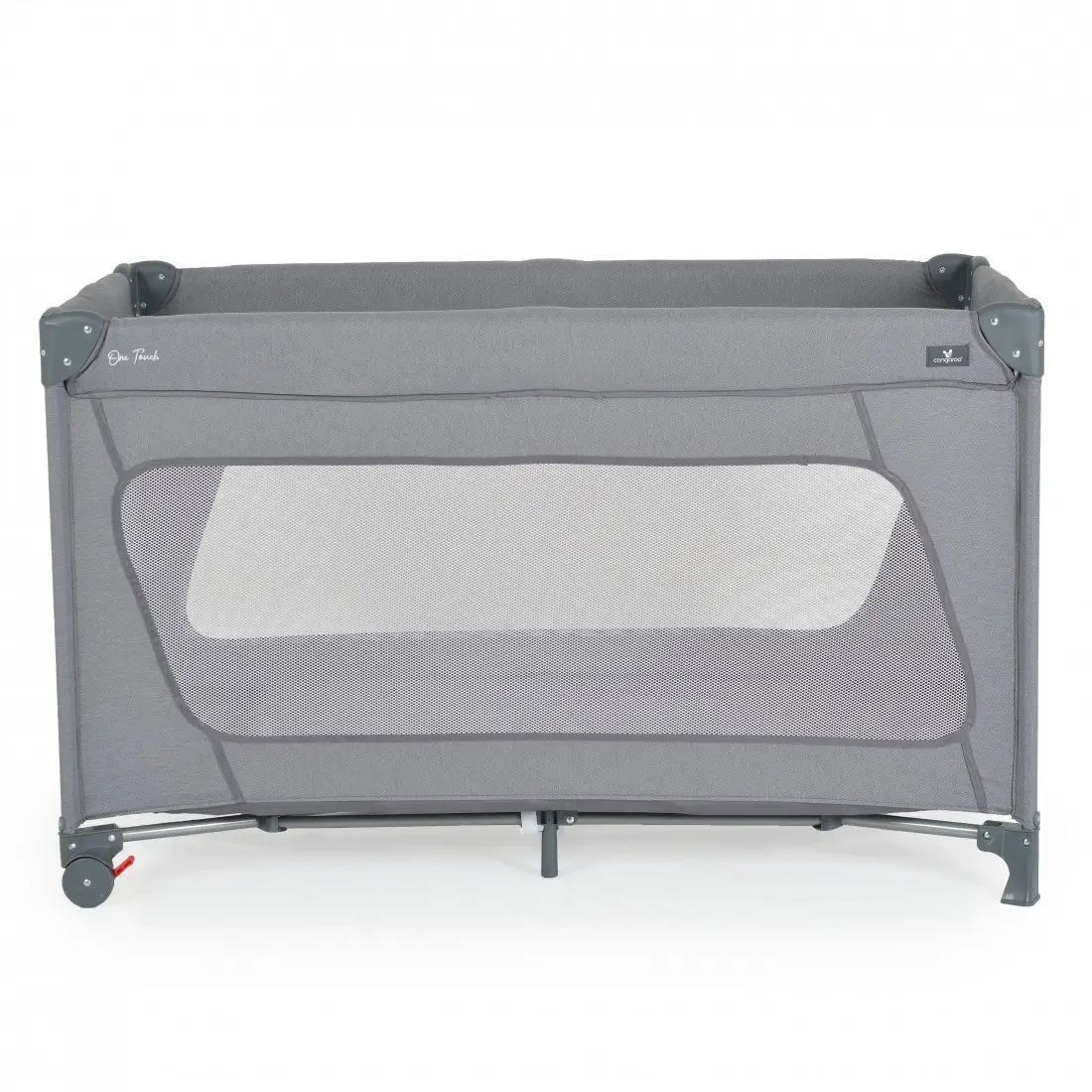 Folding cot One touch dark grey