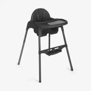Jammy Black Highchair 2in1