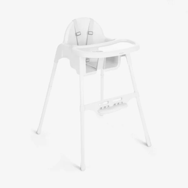 Jammy White Highchair 2in1