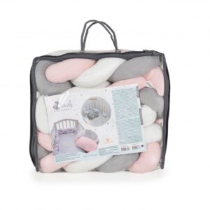 Braided bumper Braidy pink