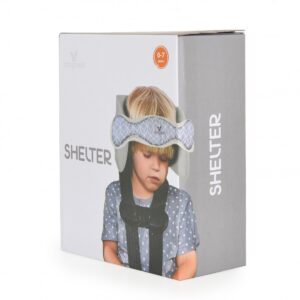 Ergonomic head pad Shelter grey
