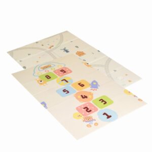 Foldable XPE play mat Digital Track