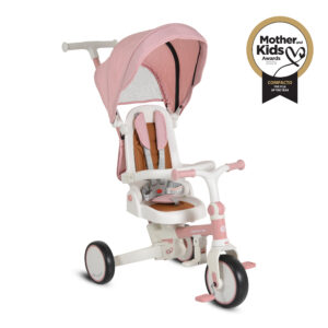 Tricycle Compacto 4in1 pink