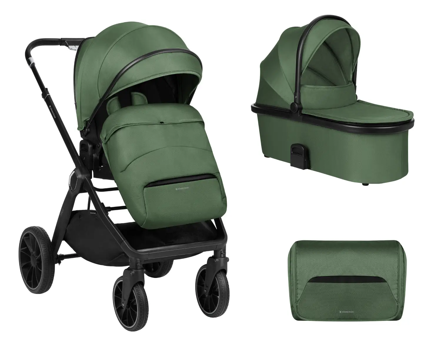 Kikkaboo Tiffany  Army Green 3 in 1