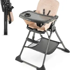 Kinderkraft FOLDEE Highchair (Pink)
