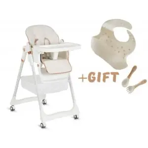 High chair with a gift Lindo white