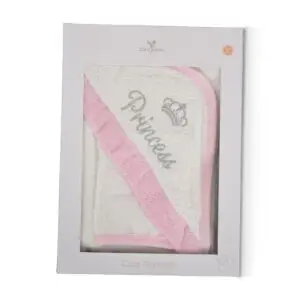 Baby towel Cute Princess 75/75 pink